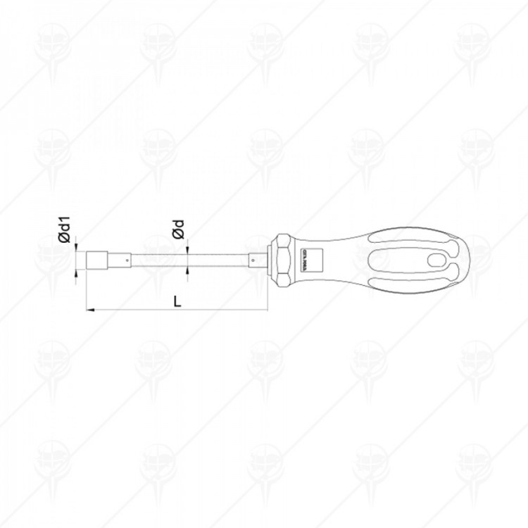 ОТВЕРТКА C+ ГЪВК.БОЛТ 7.0Х150 CF ОТВЕРТКА C+ ГЪВК.БОЛТ 7.0Х150 CF