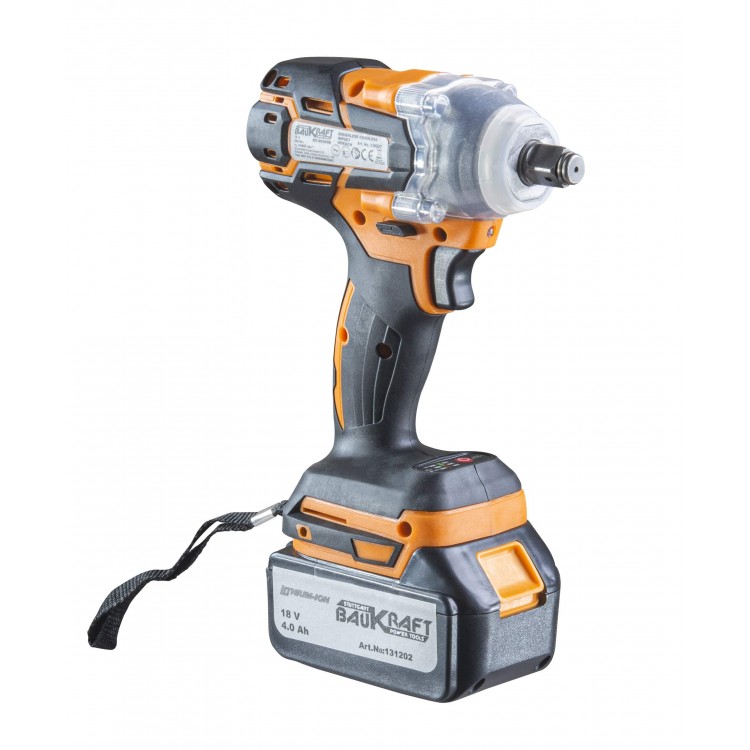 Гайковерт безчетков 3 скорости 320Nm 1/2" 18V 4Ah в куфар BK-BCIW08 – Мощност и Прецизност | StoreTehnik Гайковерт безчетков 3 скорости 320Nm 1/2" 18V 4Ah в куфар BK-BCIW08 – Мощност и Прецизност | StoreTehnik