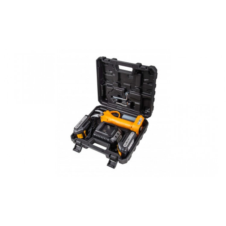 Ножица лозарска акумулаторна безчеткова 18V 2x2Ah 25mm в куфар BK-PSH03 – Прецизно Рязане и Лесна Употреба | StoreTehnik Ножица лозарска акумулаторна безчеткова 18V 2x2Ah 25mm в куфар BK-PSH03 – Прецизно Рязане и Лесна Употреба | StoreTehnik