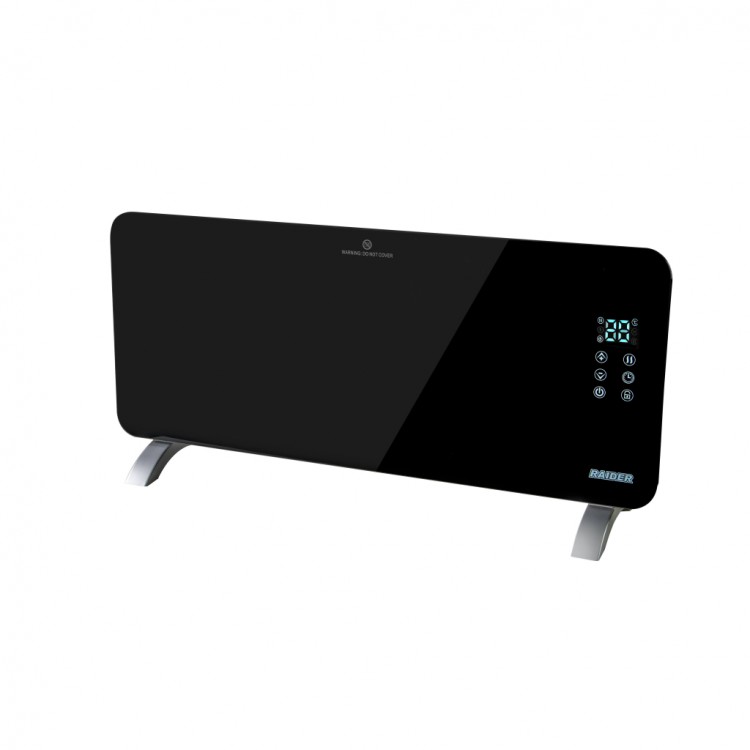 Конвектор със стойка 2kW черно стъкло LED Wi-Fi RD-PH04 Конвектор със стойка 2kW черно стъкло LED Wi-Fi RD-PH04