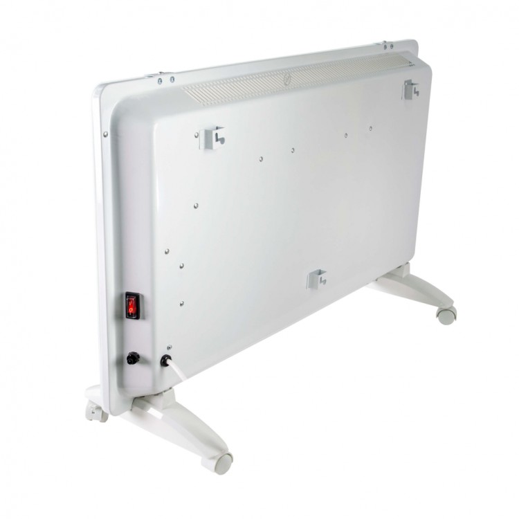 Конвектор със стойка 2kW бяло стъкло LED RD-PH02 Конвектор със стойка 2kW бяло стъкло LED RD-PH02