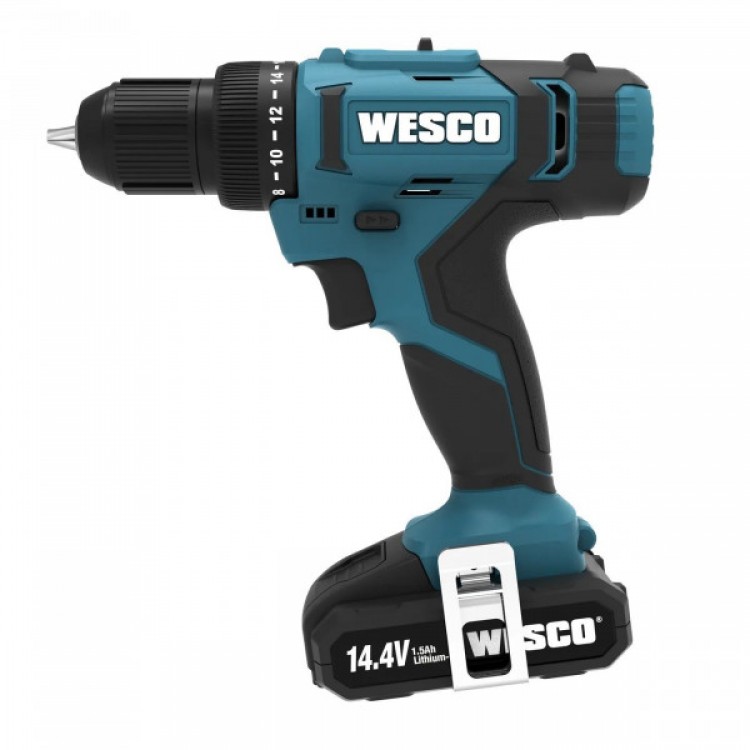 Акумулаторен винтоверт WESCO WS2723K2 ,14.4 V Li-Ion, 1.5 Ah, 25 Nm, с 1 батерия Акумулаторен винтоверт WESCO WS2723K2 ,14.4 V Li-Ion, 1.5 Ah, 25 Nm, с 1 батерия
