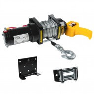 Автолебедка 12V 1814kg 4000lbs 2.76 kW Ø6.3mm 15m