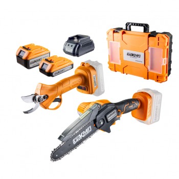 К-т Резачка 18V 150mm & Лозарска ножица 4Ah2Ah куфар