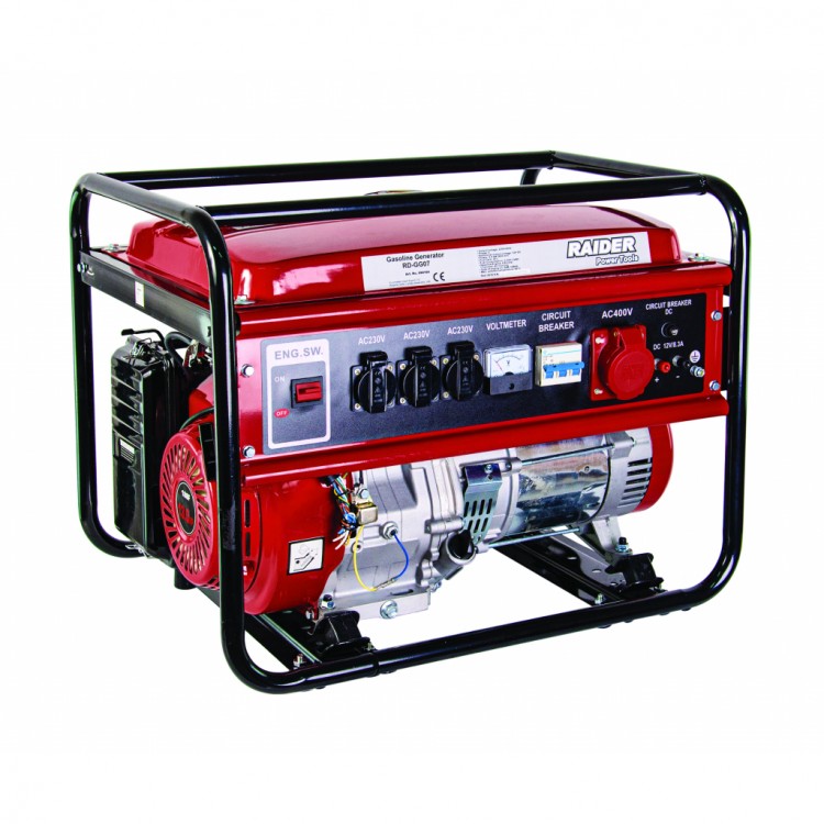 Генератор за ток бензинов 5kW 230V & 380V RD-GG07 Генератор за ток бензинов 5kW 230V & 380V RD-GG07