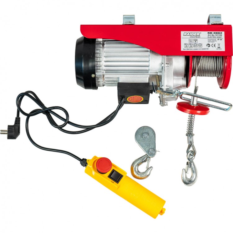 Телфер електрически 500kg 6m 1020W RD-EH02 Телфер електрически 500kg 6m 1020W RD-EH02