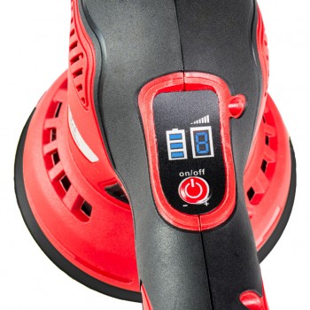 Полирмашина 12V Ø125mm 300-2400min-1 2x2Ah RD-CPC07