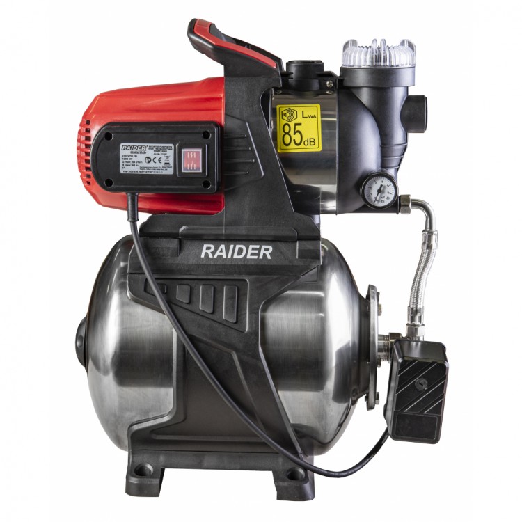 Хидрофор 1200W 1" max 64L/min 3bar 48m Inox+ RD-WP1200S Хидрофор 1200W 1" max 64L/min 3bar 48m Inox+ RD-WP1200S