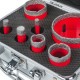 Боркорони Diamond Dry M14 Ø8-68mm AL Case Set Боркорони Diamond Dry M14 Ø8-68mm AL Case Set