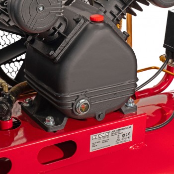 Компресор 100L 1.5kW 170L/min 2цил. ремък RD-AC17