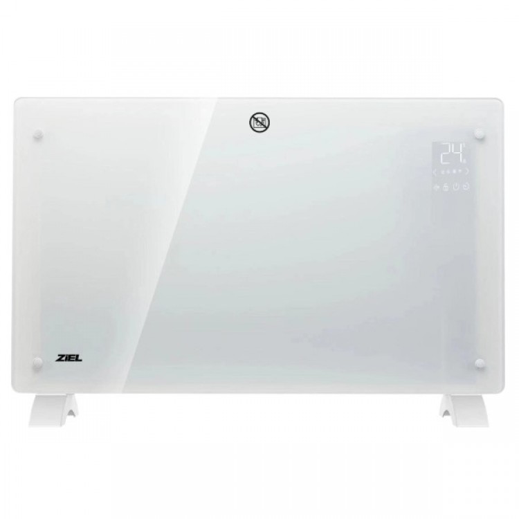 Конвектор със стъклен панел Ziel GPH-20EAB, WiFi, Конвектор със стъклен панел Ziel GPH-20EAB, WiFi,