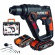 Перфоратор акумулаторен Worx WX390.1 2 х Li-ion 20V/2Ah 1.2J Перфоратор акумулаторен Worx WX390.1 2 х Li-ion 20V/2Ah 1.2J