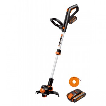 Тример акумулаторен Worx WG163E.2 Li-ion 20V/2.0Ah, 2.4кг