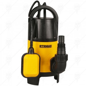 ЕЛЕКТРИЧЕСКА ПОМПА С ПОПЛАВЪК 900W 8М 14000 Л/СЕК RTM839