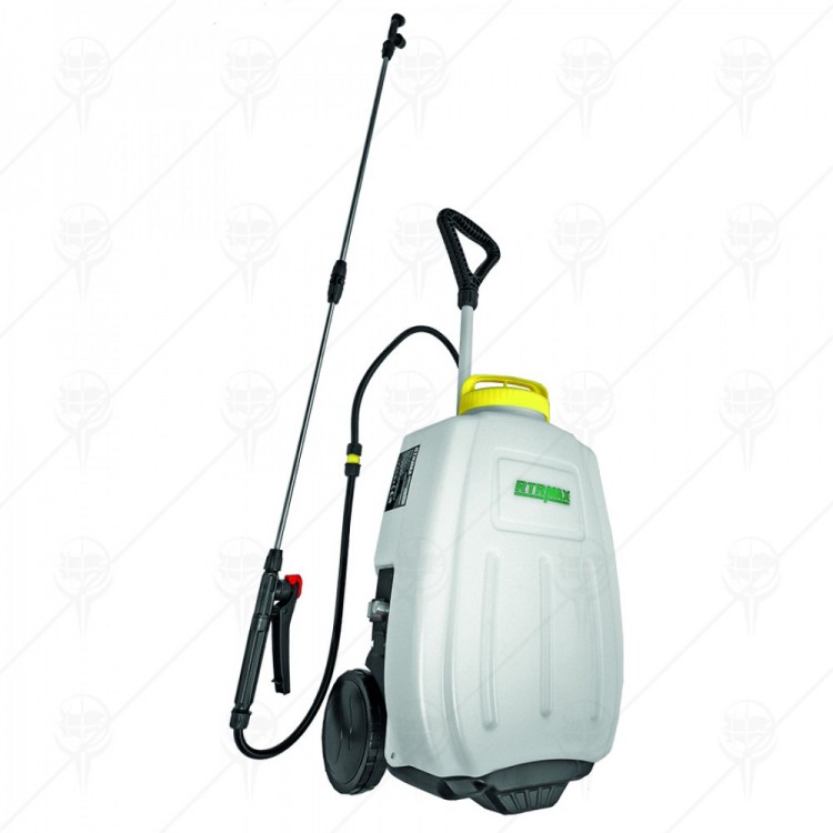 АКУМУЛАТОРНА ПРЪСКАЧКА НА КОЛЕЛА 16 Л 12V 8AH P1 RTRMAX RTM9616 АКУМУЛАТОРНА ПРЪСКАЧКА НА КОЛЕЛА 16 Л 12V 8AH P1 RTRMAX RTM9616