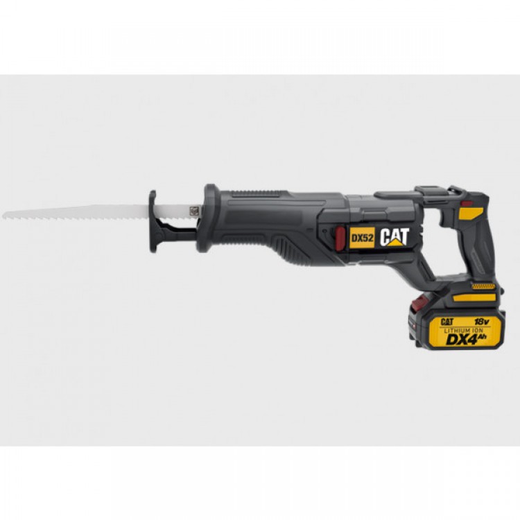 Акумулаторен саблен трион CAT DX52B, 18 V, без батерия и зарядно Акумулаторен саблен трион CAT DX52B, 18 V, без батерия и зарядно