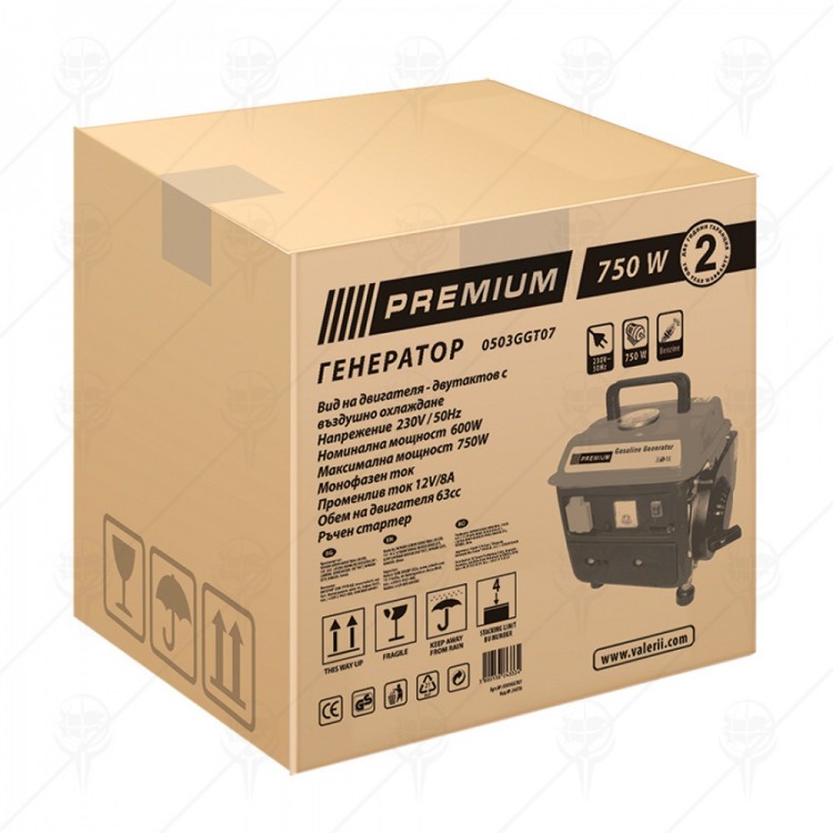 БЕНЗИНОВ ГЕНЕРАТОР 750W PREMIUM БЕНЗИНОВ ГЕНЕРАТОР 750W PREMIUM