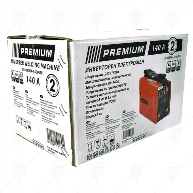 ИНВЕРТОРЕН ЕЛЕКТРОЖЕН PREMIUM HD 140А ИНВЕРТОРЕН ЕЛЕКТРОЖЕН PREMIUM HD 140А