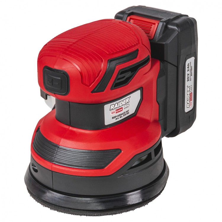 R20 Ексцентършлайф Ø125mm рег. обор. 2Ah RDP-KRSA20 R20 Ексцентършлайф Ø125mm рег. обор. 2Ah RDP-KRSA20