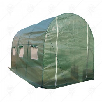 ОРАНЖЕРИЯ ТИП ПАРНИК С 1 ВРАТА И 6 ПРОЗОРЕЦА 3X2X2M | ИДЕАЛНОТО РЕШЕНИЕ ЗА ВАШАТА ГРАДИНА