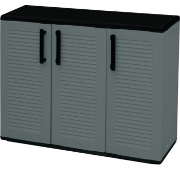 Шкаф PVC битов 102x37x84см 10кг трикрилен