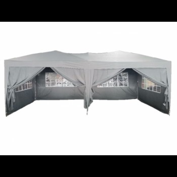 Сгъваема Шатра 3х6м сива с 3 регулируеми височини