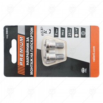 НАКРАЙНИК ЗА МОНТАЖ НА ГИПСКАРТОН 2 БР.PH2X25 ММ PREMIUM