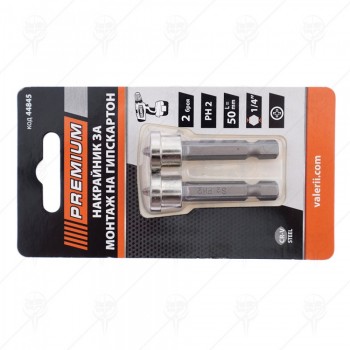 НАКРАЙНИК ЗА МОНТАЖ НА ГИПСКАРТОН 2 БР. PH2X50 ММ PREMIUM