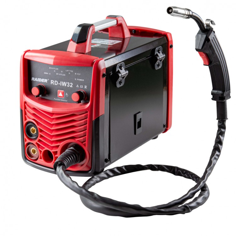 Инверторен електрожен 2в1 MIG/MAG gasless & MMA 120A RD-IW32 Инверторен електрожен 2в1 MIG/MAG gasless & MMA 120A RD-IW32