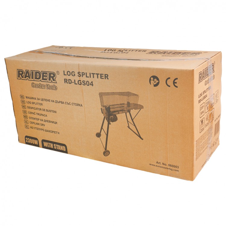 Машина за цепене на дърва 52cm 7t 2300W стойка RD-LGS04 Машина за цепене на дърва 52cm 7t 2300W стойка RD-LGS04